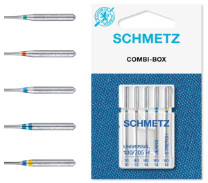 Igły uniwersalne SCHMETZ 130/705 H SORT COMBI BOX