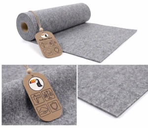 Filc Szary 400g/m2 - 3mm - miękki- soft -150x50cm